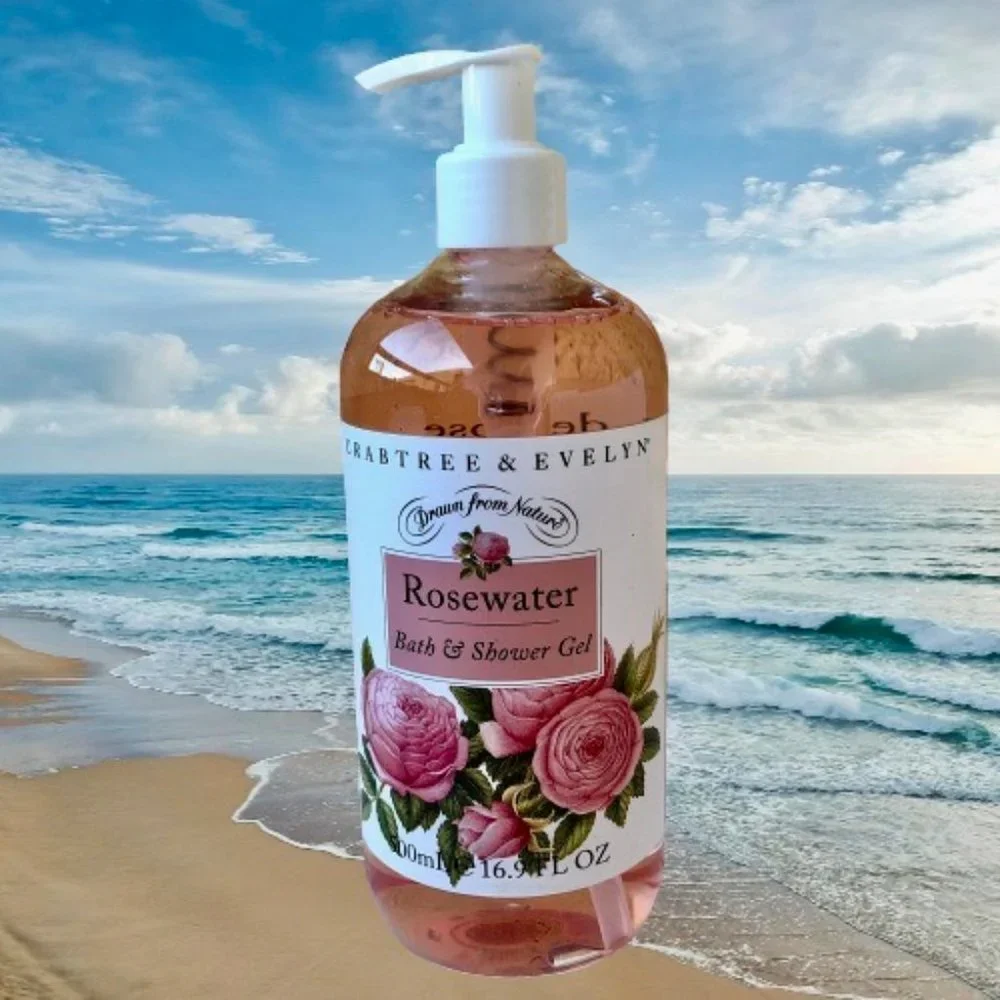 Crabtree & Evelyn Rosewater BATH & SHOWER GEL 16.9 oz
